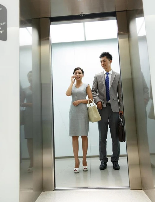 elevator set up